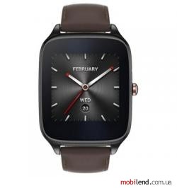 ASUS ZenWatch 2 WI501Q (Stainless Steel Gunmetal/Brown Leather)