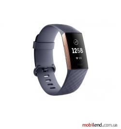 Fitbit Charge 3 Rose Gold/Blue Gray FB409RGGY
