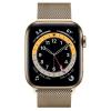 Apple Watch Series 6 GPS   Cellular 44mm Gold Stainless Steel Case w. Gold Milanese L. (M07P3)
