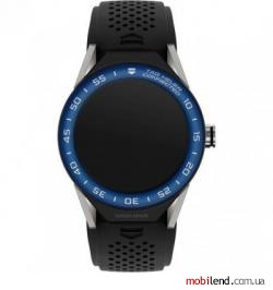 TAG Heuer Connected Modular 45 Black Rubber with Blue Aluminium Bezel (SBF8A8019.11FT6076)