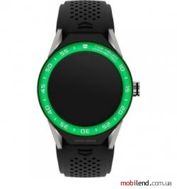 TAG Heuer Connected Modular 45 Black Rubber with Green Aluminium Bezel (SBF8A8018.11FT6076)