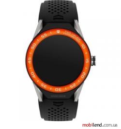 TAG Heuer Connected Modular 45 Black Rubber with Orange Aluminium Bezel (SBF8A8016.11FT6076)