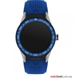 TAG Heuer Connected Modular 45 Blue Electric Rubber with Blue Mat Ceramic Bezel (SBF8A8019.11FT6118)