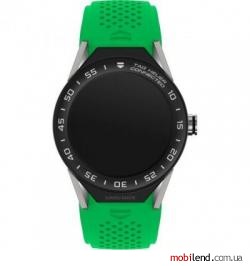 TAG Heuer Connected Modular 45 Green Rubber with Black Mat Ceramic Bezel (SBF8A8001.11FT6083)