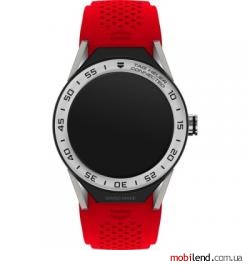 TAG Heuer Connected Modular 45 Red Rubber with Steel Bezel (SBF8A8014.11FT6080)