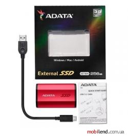 ADATA SE730H Red 256 GB (ASE730H-256GU31-CRD)