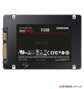 Samsung 860 PRO 512 GB (MZ-76P512B)