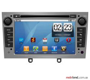 SIDGE Peugeot 308 (2008-) Android 2.3