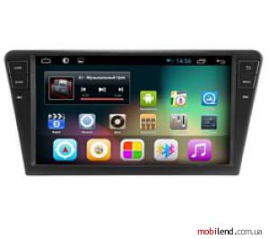 Smarty Peugeot 308 black 2008- Android