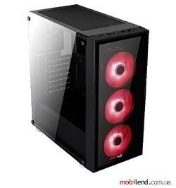 AeroCool Quartz Black/red
