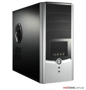 Compucase 6C11 400W Black/silver