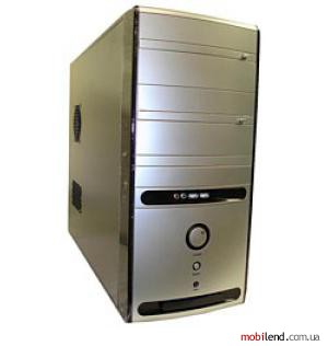 Compucase 6C28 350W Black/silver