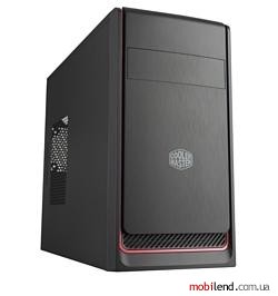 Cooler Master MasterBox E300L (MCB-E300L-KN5N-B00) w/o PSU Black/red