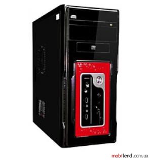 DeTech 8619DR 500W Black/red