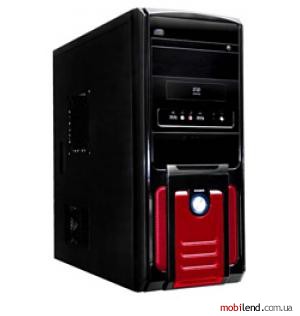 DeTech 8620DR 500W Black/red