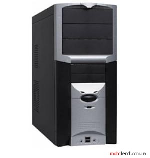 Eurocase MD6204 350W Black/silver