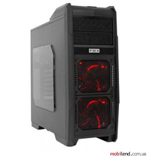 FOX 9606RD w/o PSU Black/red