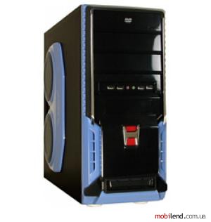 Inter-Tech JY-X-5 Ventilation Black/blue