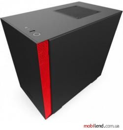 NZXT H210 Matte Black/Red (CA-H210B-BR)