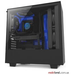NZXT H500 Matte Black-Blue (CA-H500B-BL)