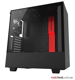 NZXT H500i Black/red