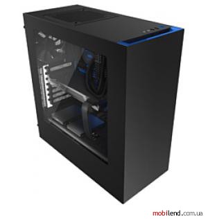 NZXT S340 Black/blue