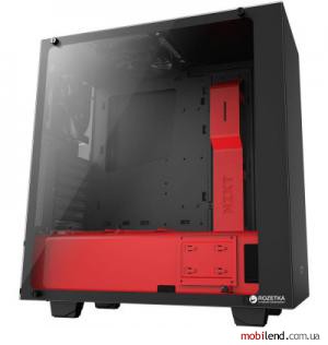 NZXT S340 Elite Black-Red (CA-S340W-B4)