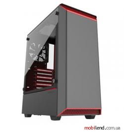 Phanteks Eclipse P300 Tempered Glass Black/Red (PH-EC300PTG_BR)
