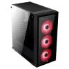 AeroCool Quartz Black/red
