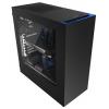 NZXT S340 Black/blue