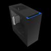 NZXT S340 Black-Blue (CA-S340MB-GB)