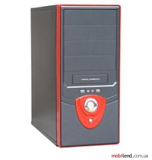 Solarbox EX08 w/o PSU Black/red