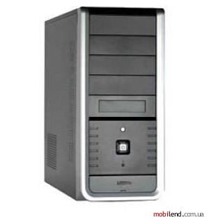 SuperCase TC-7610 400W Black/silver