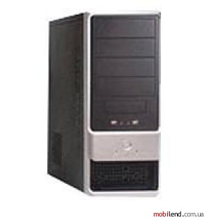 SuperCase TC-7630 400W Black/silver