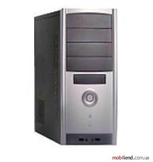 SuperCase TC-7640 400W Black/silver