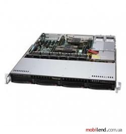 Supermicro SuperChassis Rackmount 1U 2x600W (CSE-113MFAC2-R608CB)