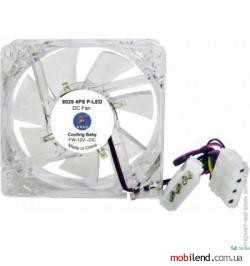Cooling Baby 12025 4PS Green LED