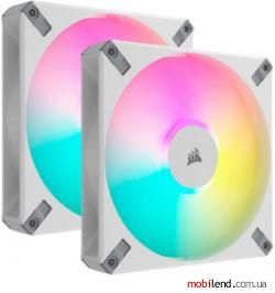 Corsair AF140 RGB Elite White Dual Pack (CO-9050160-WW)