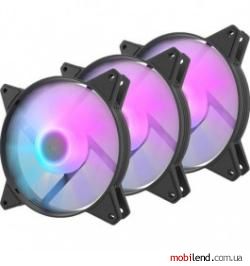 DarkFlash C6 ARGB Black 3-Pack