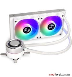 Lian Li Galahad AIO 240 White Liquid Cooler with RGB (G89.GA240A.00)