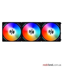 Lian Li UNI Fan AL120 ARGB 3-Pack with Controller Black (UF-AL120-3B)