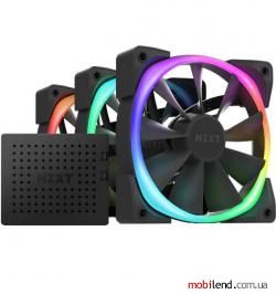 NZXT Aer RGB 2 120mm Triple Starter Pack Black (HF-2812C-TB)