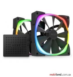 NZXT Aer RGB 2 140mm Twin Starter Pack Black (HF-2814C-DB)