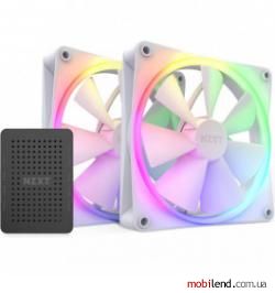 NZXT F140 RGB Twin Pack White (RF-R14DF-W1)