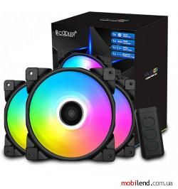 PCCooler Halo 3-in-1 FRGB Kit 3-Pack