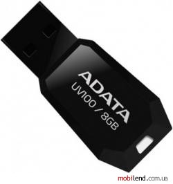 ADATA 8 GB UV100 Black AUV100-8G-RBK