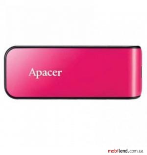 Apacer 32 GB AH334 Pink USB 2.0 (AP32GAH334P-1)