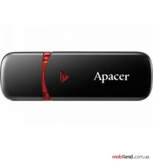 Apacer 8 GB AH333 Black USB 2.0 (AP8GAH333B-1)