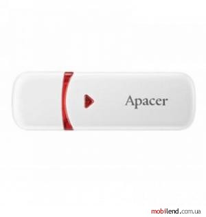 Apacer 8 GB AH333 White USB 2.0 (AP8GAH333W-1)