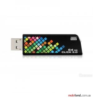 GOODRAM 64 GB Click Black PD64GH3GRCLKR9